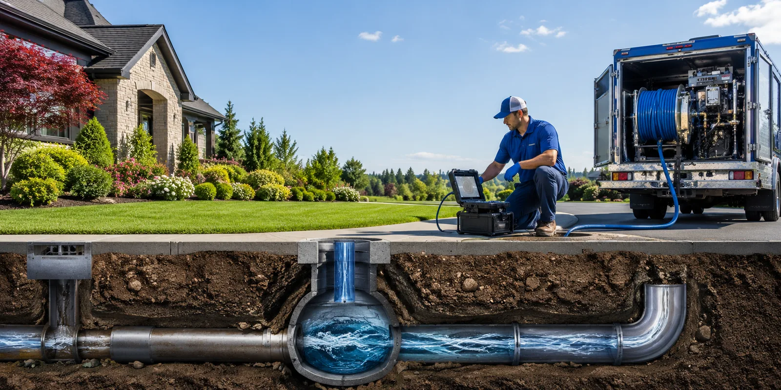 Drainage restoration information for Riley, IN